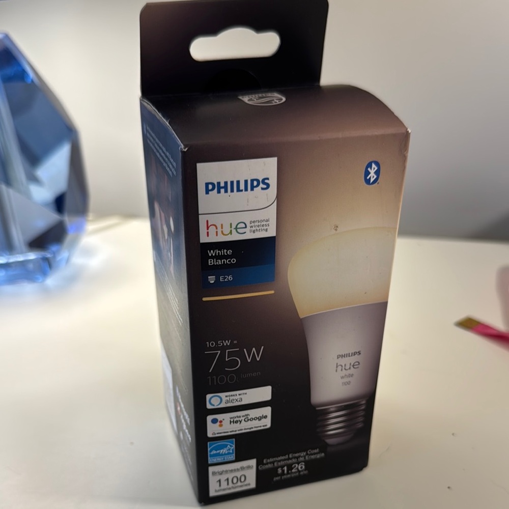 Philips Hue White Smart Bulb